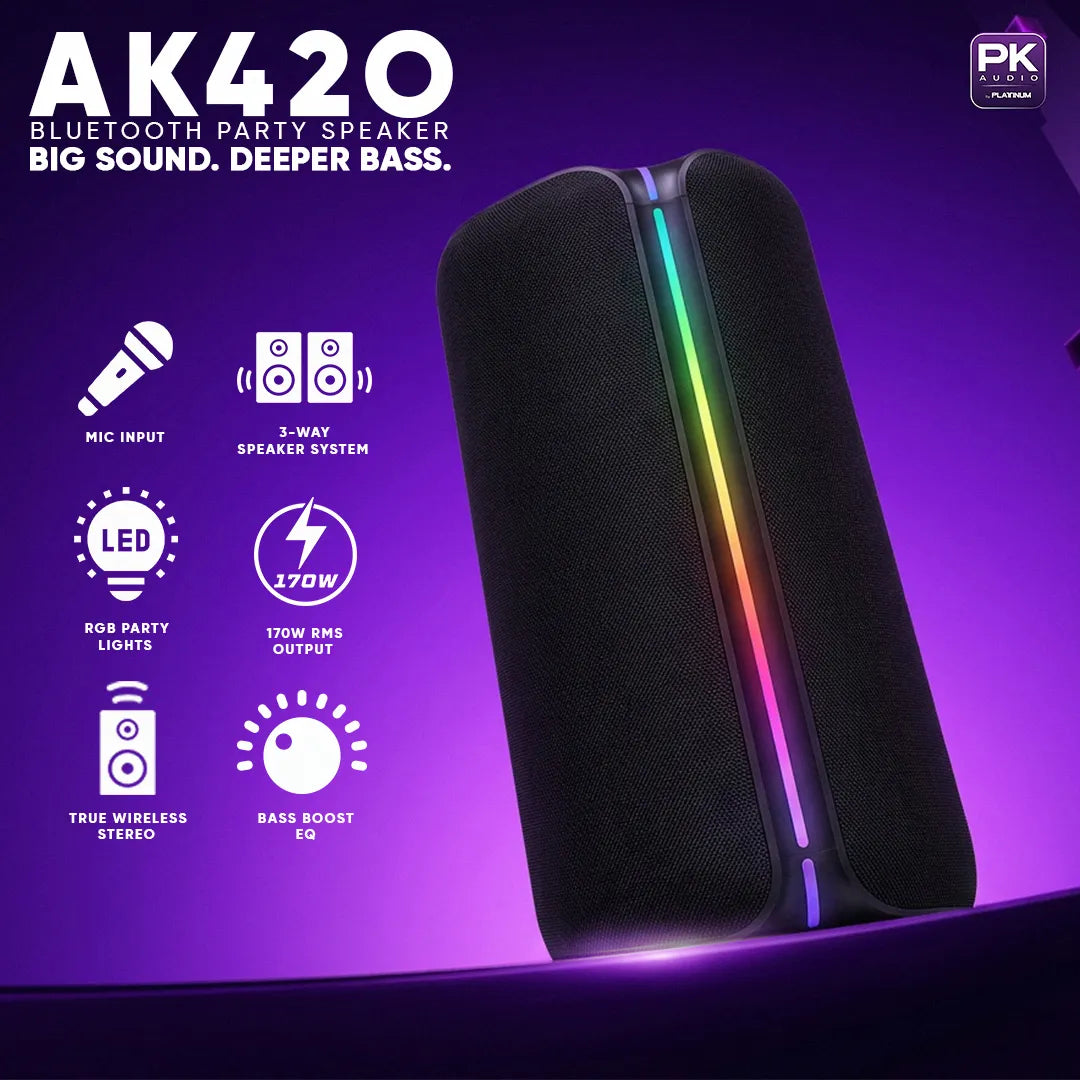 AK420 Bluetooth Party Speaker