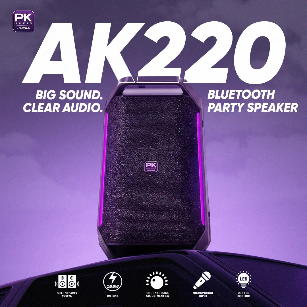 AK220 Bluetooth Party Speaker