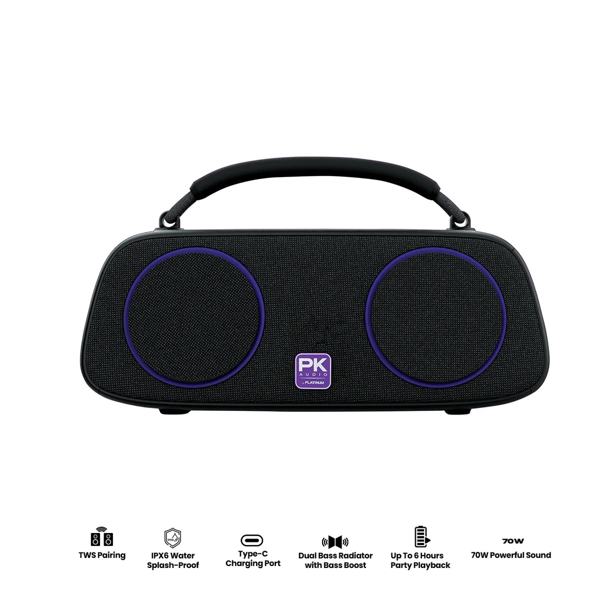 AURA Portable Bluetooth Speaker