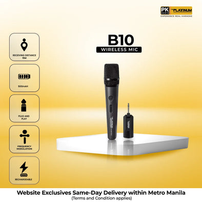 B10 Portable Wireless Microphone