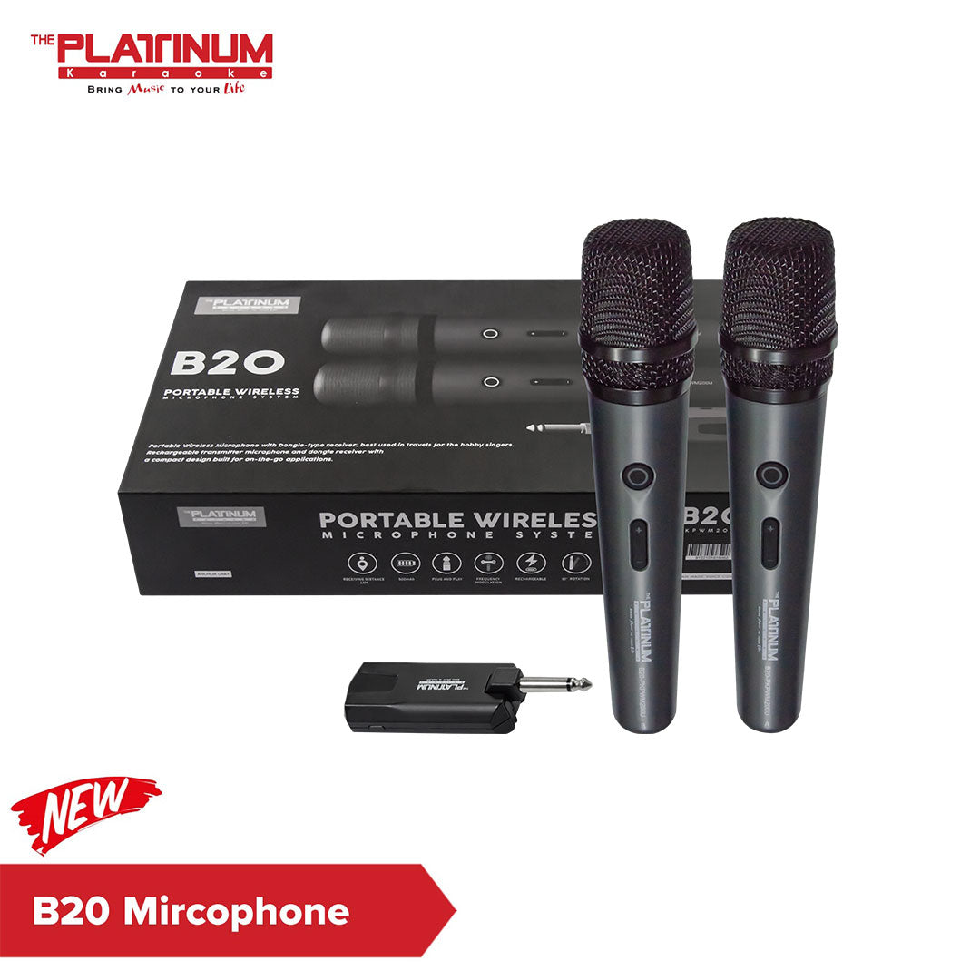 B20 Portable Wireless Microphone