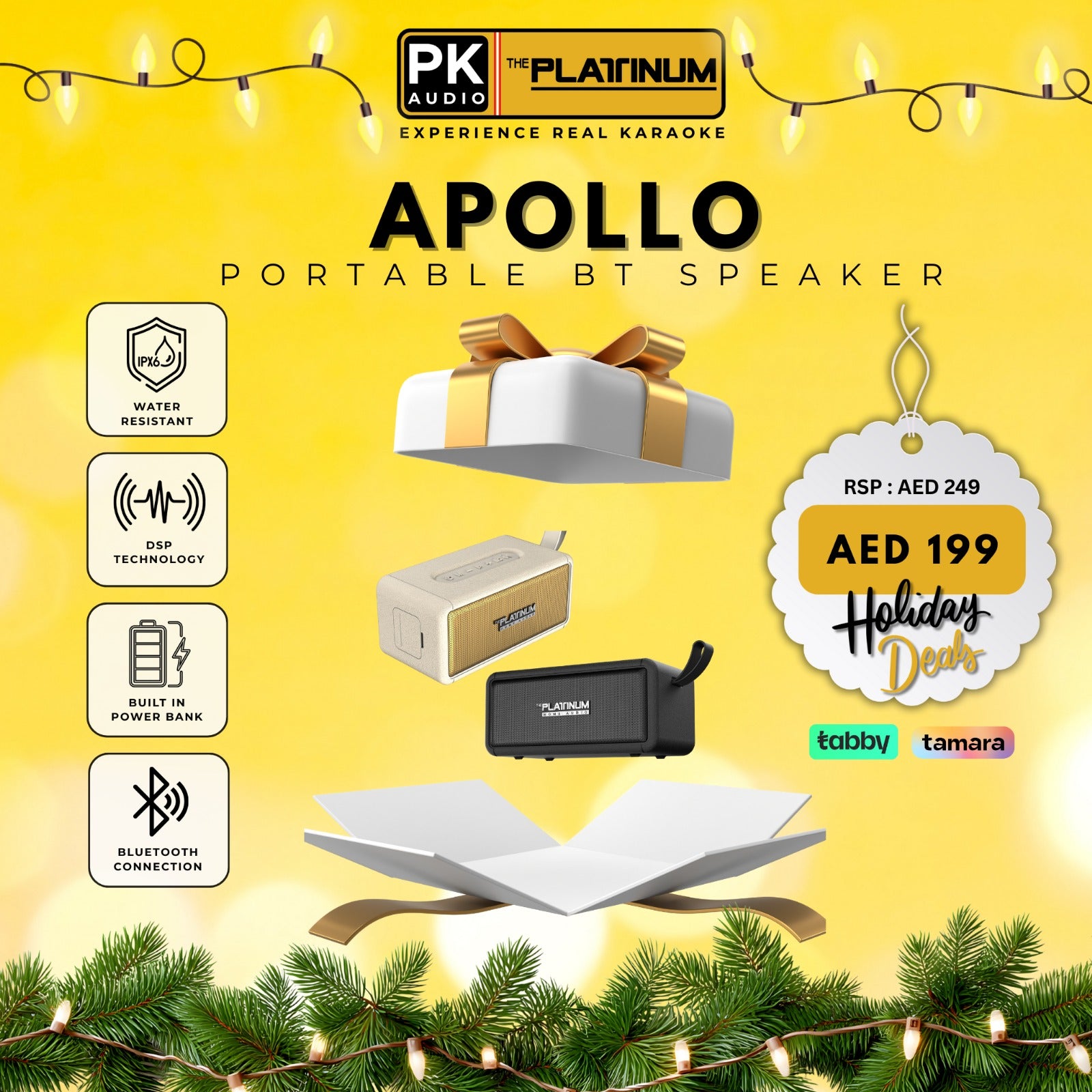 APOLLO Portable Bluetooth Speakers