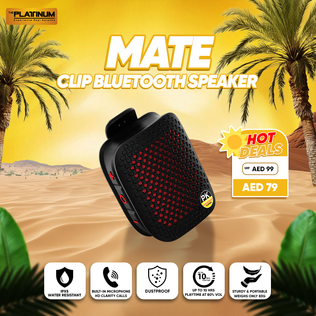 Mate Portable BT Clip-On Speaker